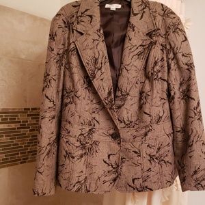 Coldwater creek tweed jacket new w/tags